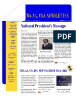 CWA Newsletter - March - 2010