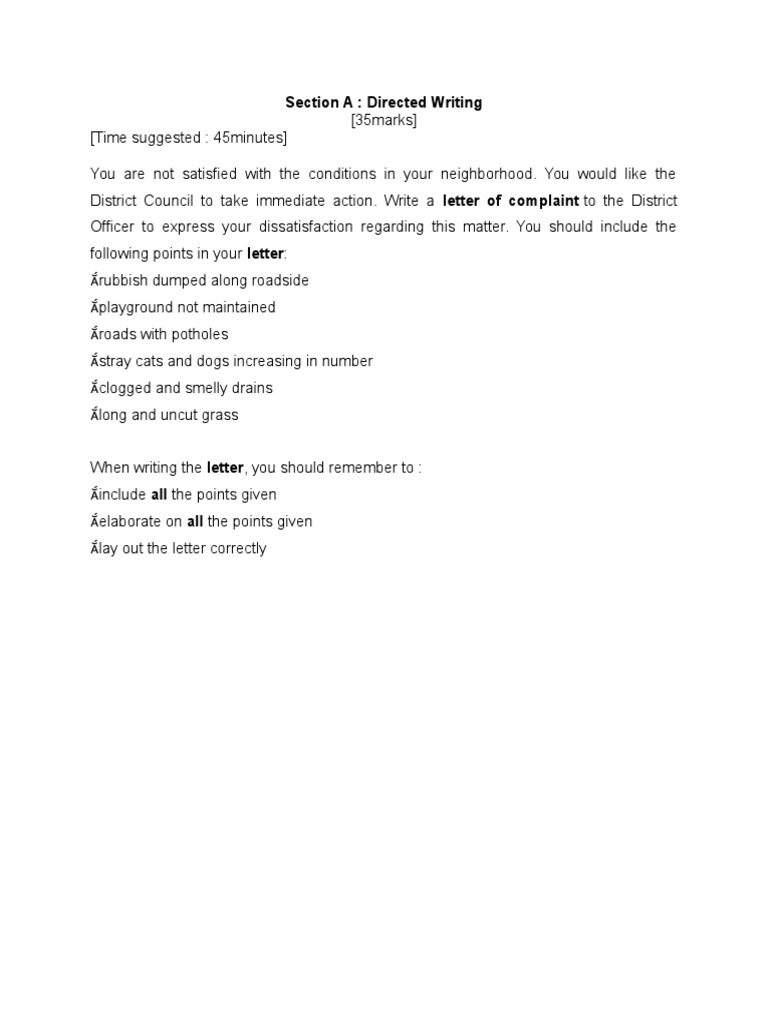 Test 2 Formal Letter | PDF