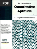 Download The Pearson Guide to Quantitative Aptitude for Competitive Examination by Iman Virk SN287220097 doc pdf