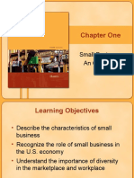 Chapter One: Small Business: An Overview