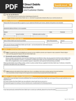 Regular Payments Form Barclays | PDF | Payments | Service Industries
