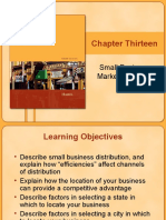 Chapter Thirteen: Small Business Marketing: Place