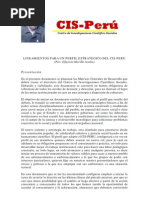 Download Lineamientos para un perfil estratgico de trabajo del CIS-Per by Fup-Peru Fuerzas Universitarias Progresistas SN28722559 doc pdf