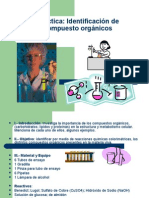 Práctica identificacion de compuestos organicos