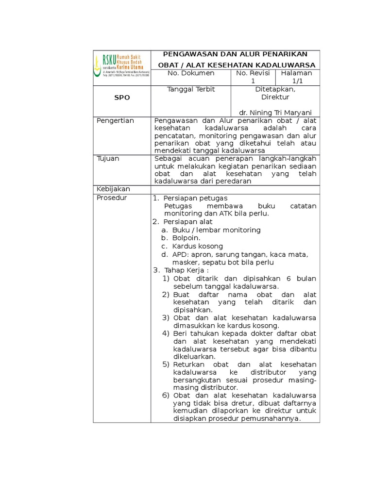 SPO Pengawasan alkes dan obat kadaluwarsa.docx