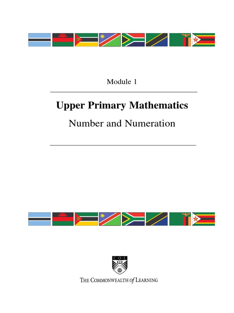 UPMath 1 | PDF | Curriculum | Numbers