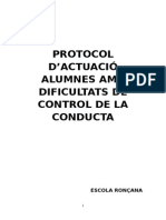 Protocol Alumnes Amb Problemes de Control de Conducta
