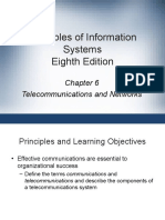 Principles of Information Systems Eighth Edition: Telecommunications and Networks