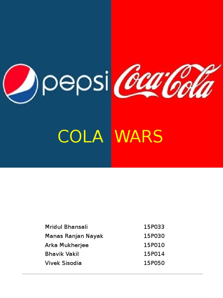 Cola wars continue: coke vs pepsi in the 1990s image