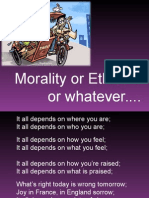 Morality and Ethics - Basics