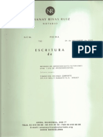 Escritura de 24 de Nov 2009 Poderes Director