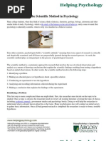 Download The Scientific Method in Psychology by Helping Psychology SN28726661 doc pdf