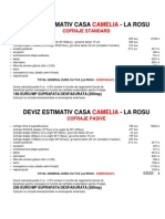 Deviz Estimativ Casa Camelia