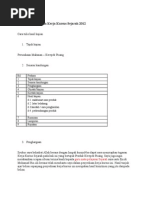 Contoh Hasil Kajian Kerja Kursus Sejarah 2012-Sirah