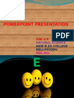 Powerpoint Presentation: Sibi.V.R