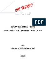 Logan Bush Secret Code PDF