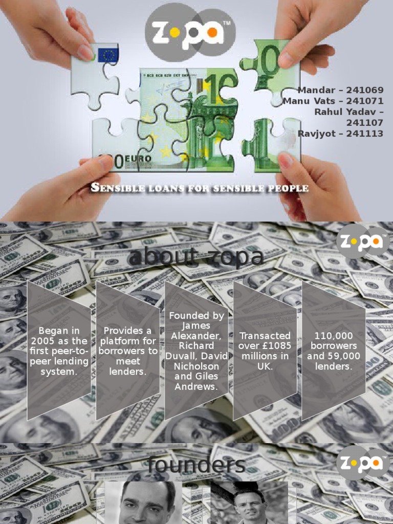 Zopa: Pioneering Peer-to-Peer Lending | PDF