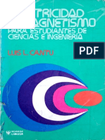 Electricidad y Magnetismo Para Estudiantes de Ciencias e Ingenieria - Luis L. Cantu (1)
