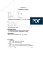 Chapter III. Ophtalmology Status