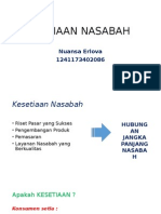 KESETIAAN NASABAH