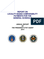 President's Pay Agent Report On Locality Pay