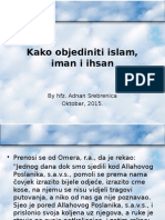 Kako Objediniti Islam, Iman I Ihsan