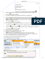 Configuration in HTTP SAP