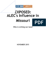 Download Exposed ALECs Influence in Missouri 2015 Updated by Progress Missouri SN287317683 doc pdf