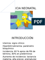 Ictericia Neonatal