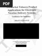 Download Leaked  FDA Industry Guidance for E-Cigarette  E-Liquid PMTAs -- Legitimacy Not Confirmed by American Vaping Association SN287324076 doc pdf