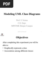 Exp 4 Modeling UML Class Diagrams