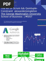 The Art of Scrum && Quintuple-Constraint - Presentation