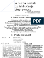 Krajnja Nuzda I Ostali Razlozi Iskljucenja Protupravnosti (29.03.2012.)