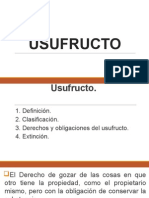 Usufructo Uso Habitacion