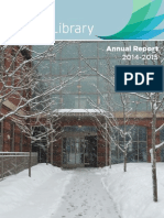 Darien Library Annual Report 2014-2015