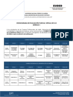 Comunicado 020 - 2015 - Desarrollo de Evaluación Parcial Virtual 2015-III - Módulo i