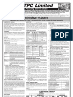 NTPC 2010 Employment