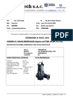 Cotizacion Bombas Desagues, Lodos y Lixiviados