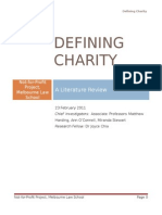 Defining Charity A Literature Review Final Online 2