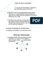 Tipos de Redes y Topologias