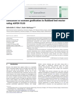 Gasification Simulation Aspen