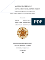 Assignment Case 1 - FedEx Vs UPS