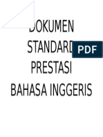 Dokumen Standard Prestasi BI