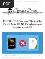 Download TUTORIAL Remover _ Desinstalar CorelDRAW X6-X7 Completamente_ Corretamente 2015 _ Foguinho Downs by Passeiobico SN287372548 doc pdf