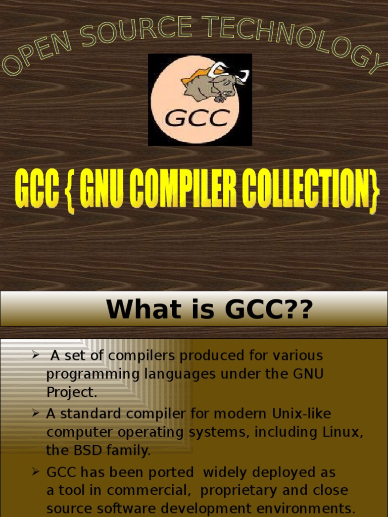 GCC - 1 | PDF | Compiler | Software Engineering