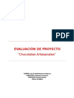 Evaluacion de Proyecto Chocolateria Artesanal