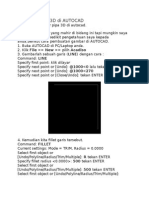 Membuat Pipa 3D Di AUTOCAD