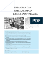 Download Persamaan Dan Pertidaksamaan Linear Satu Variabel by arfian sugianto SN287397559 doc pdf