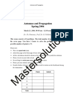 Final Exam Antenna 20061