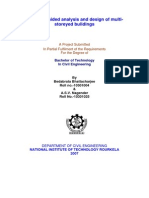 Computer Aided Analysis and Design of Multi-Storeyed Buildings